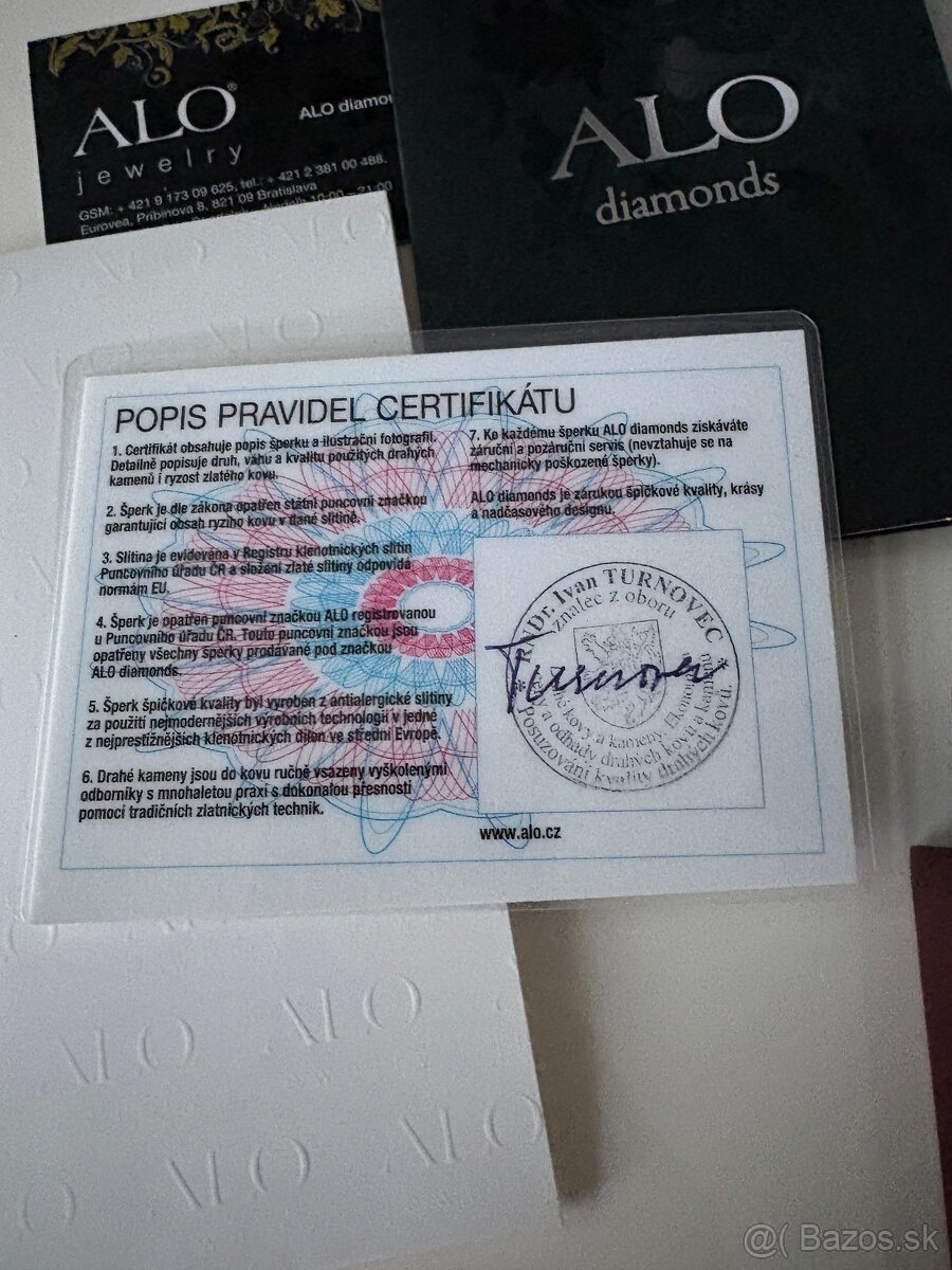 Diamantovy prsten ALO - 5