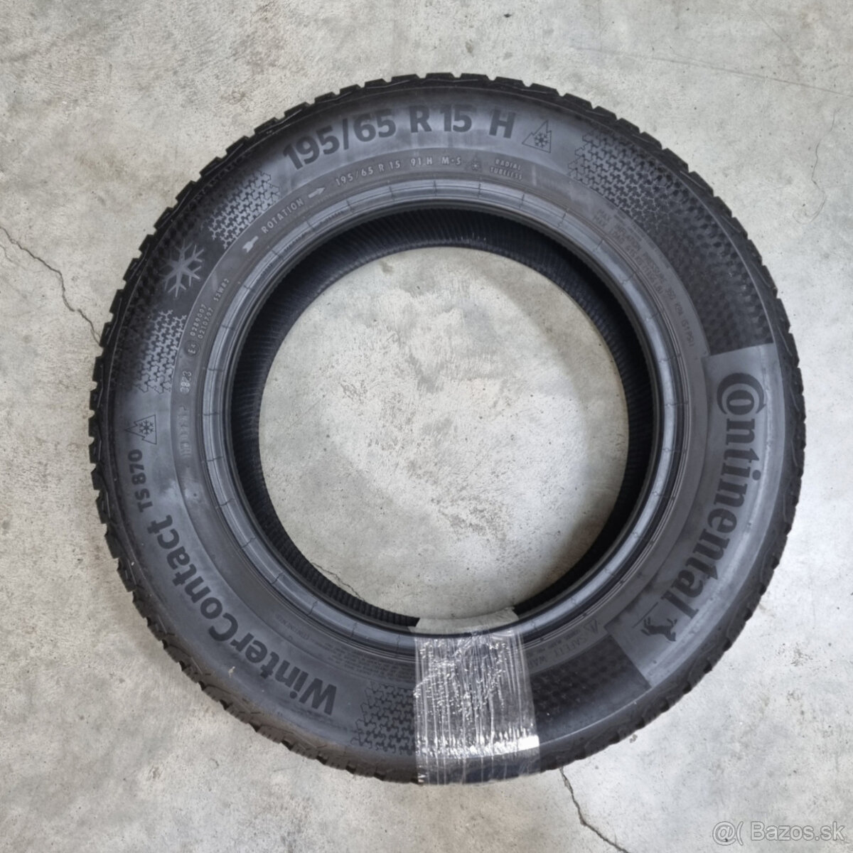 Zimné pneumatiky 195/65 R15 CONTINENTAL - 5