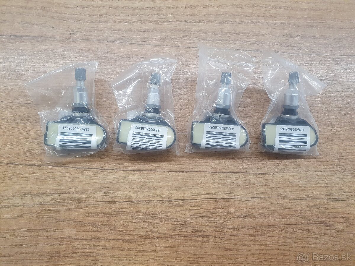 NOVÁ Sada 4ks senzor tlaku pneu TPMS Škoda, VW, Audi r.v.25