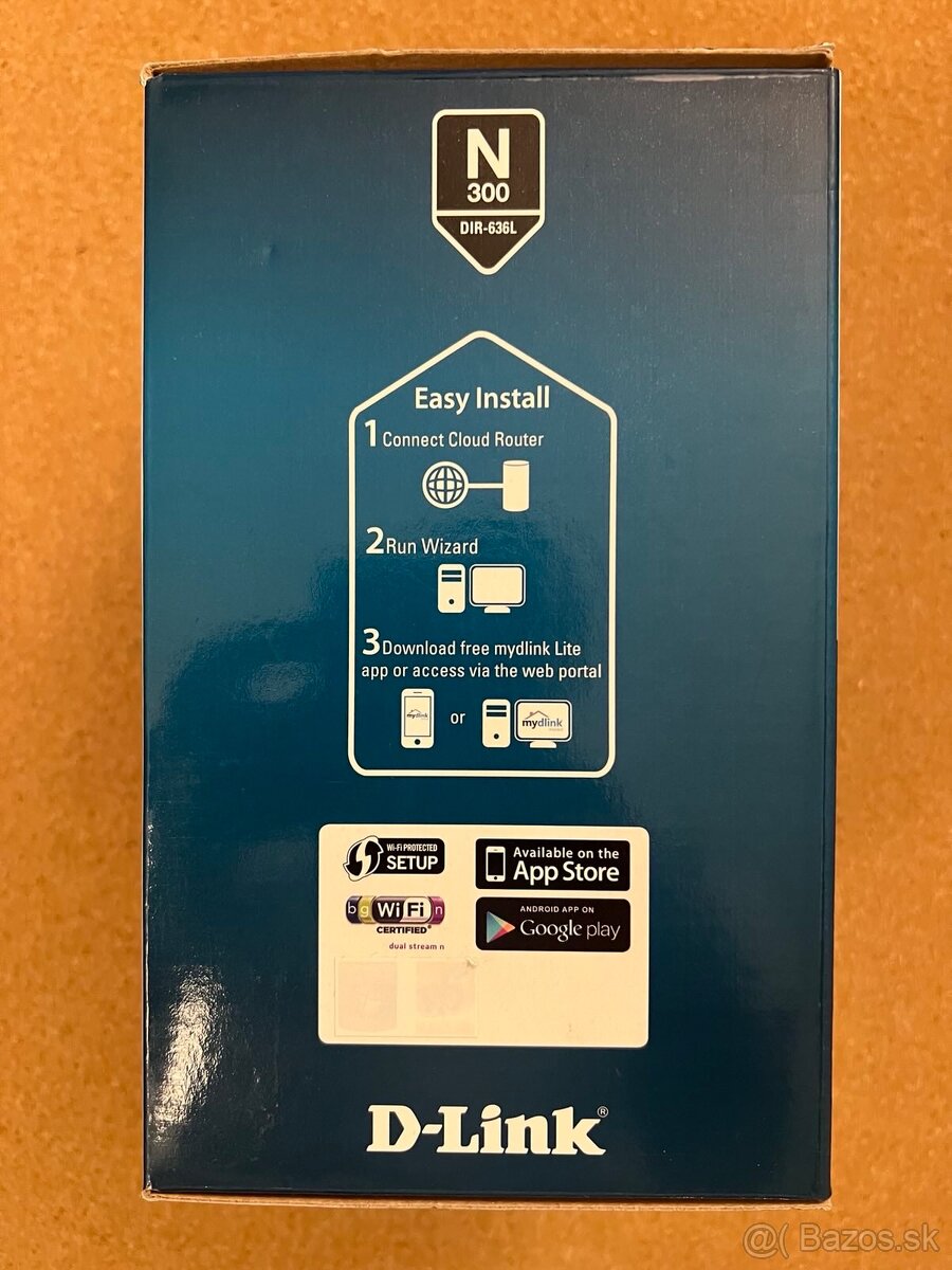 Predám Wi-Fi router D-Link Cloud Gigabit Router N300 - 5