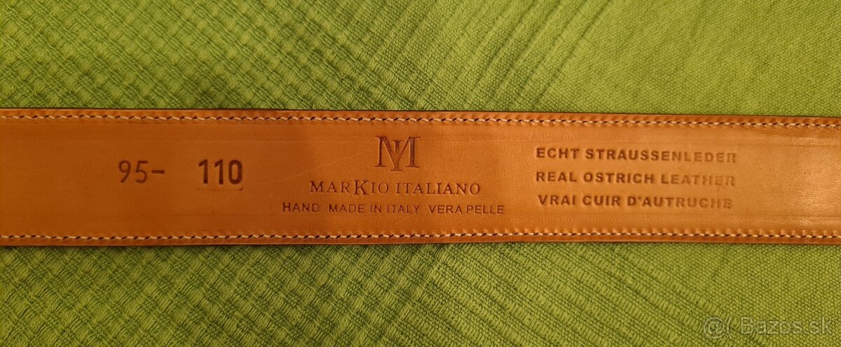 Kožený pánsky opasok - 5