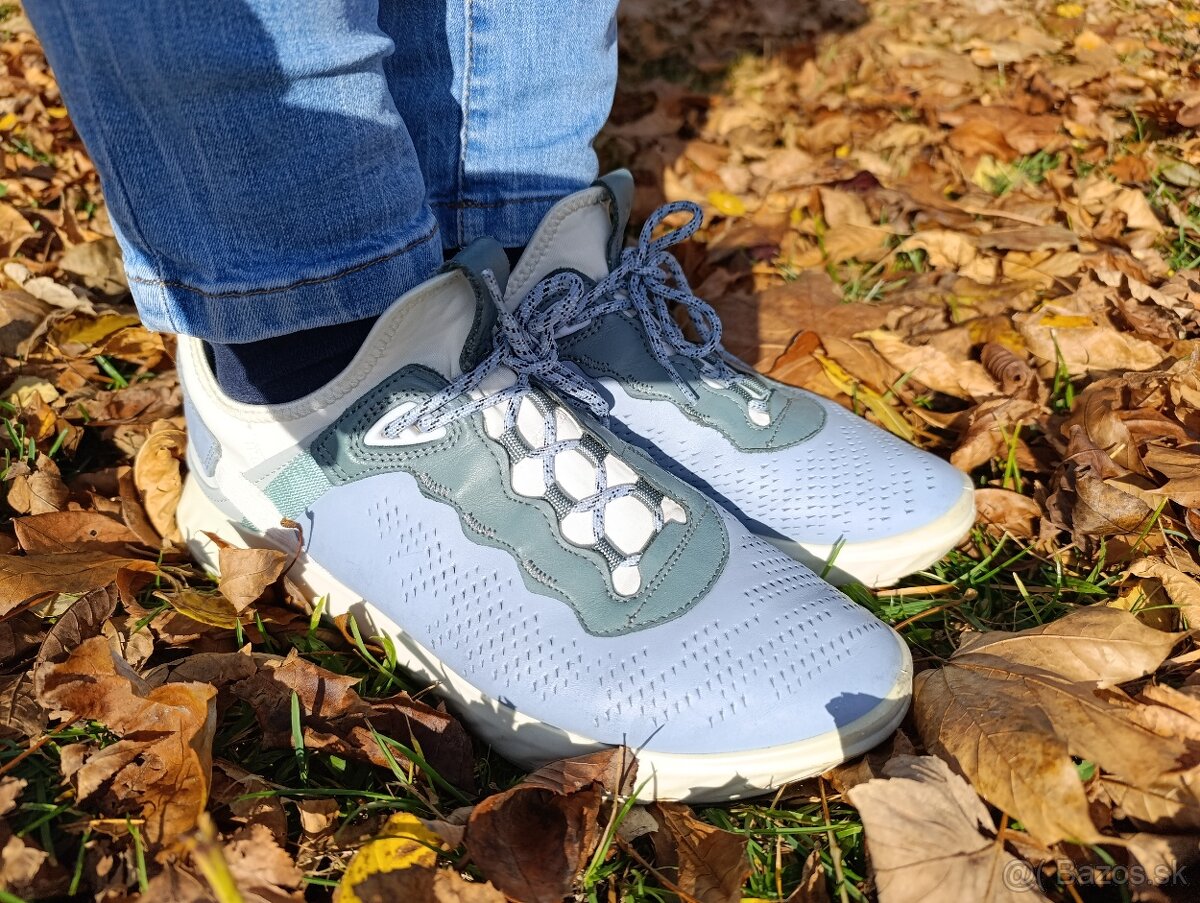 Super dámske kožené tenisky ECCO v-eľ. 40 - 5