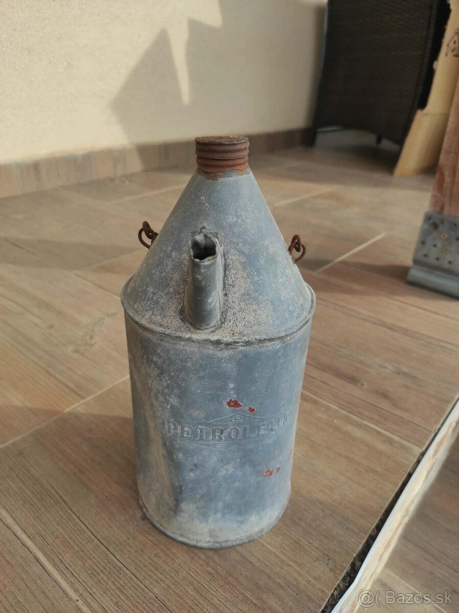 starozitna konva na mazadlo,petroleum - 5