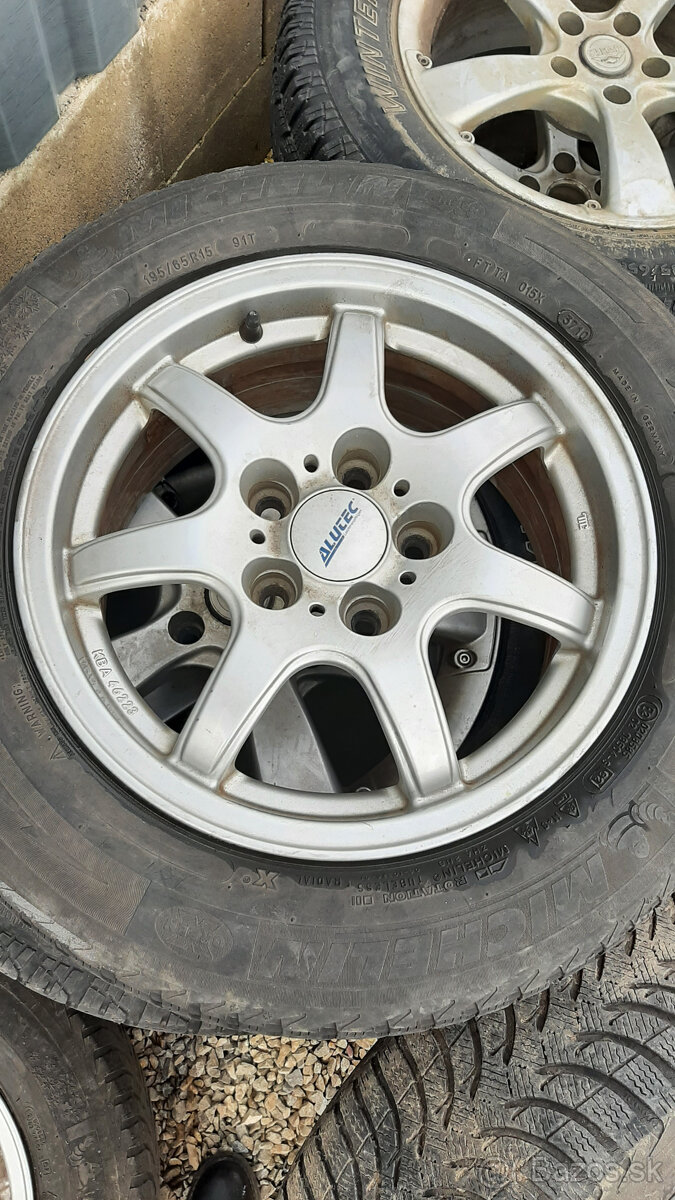 Hliníkové disky r15 Alutec 4x - 5