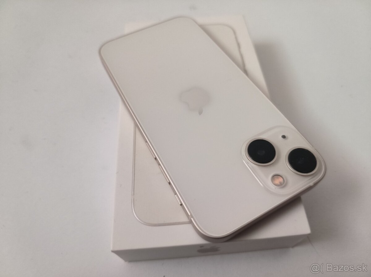 apple iphone 13 mini 128gb Starlight 100% Batéria - 5