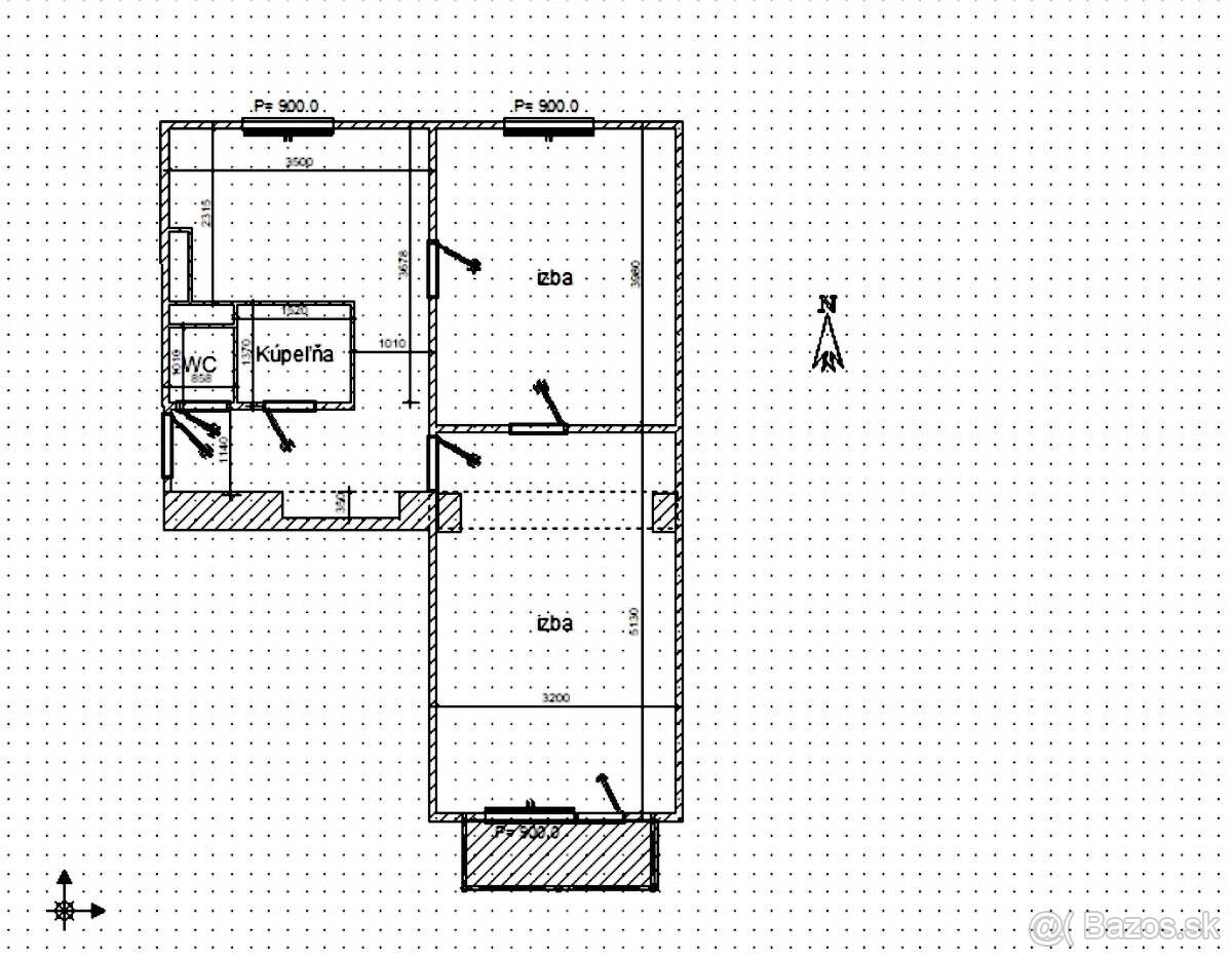 2-izbový byt s balkónom – Humenné - 5