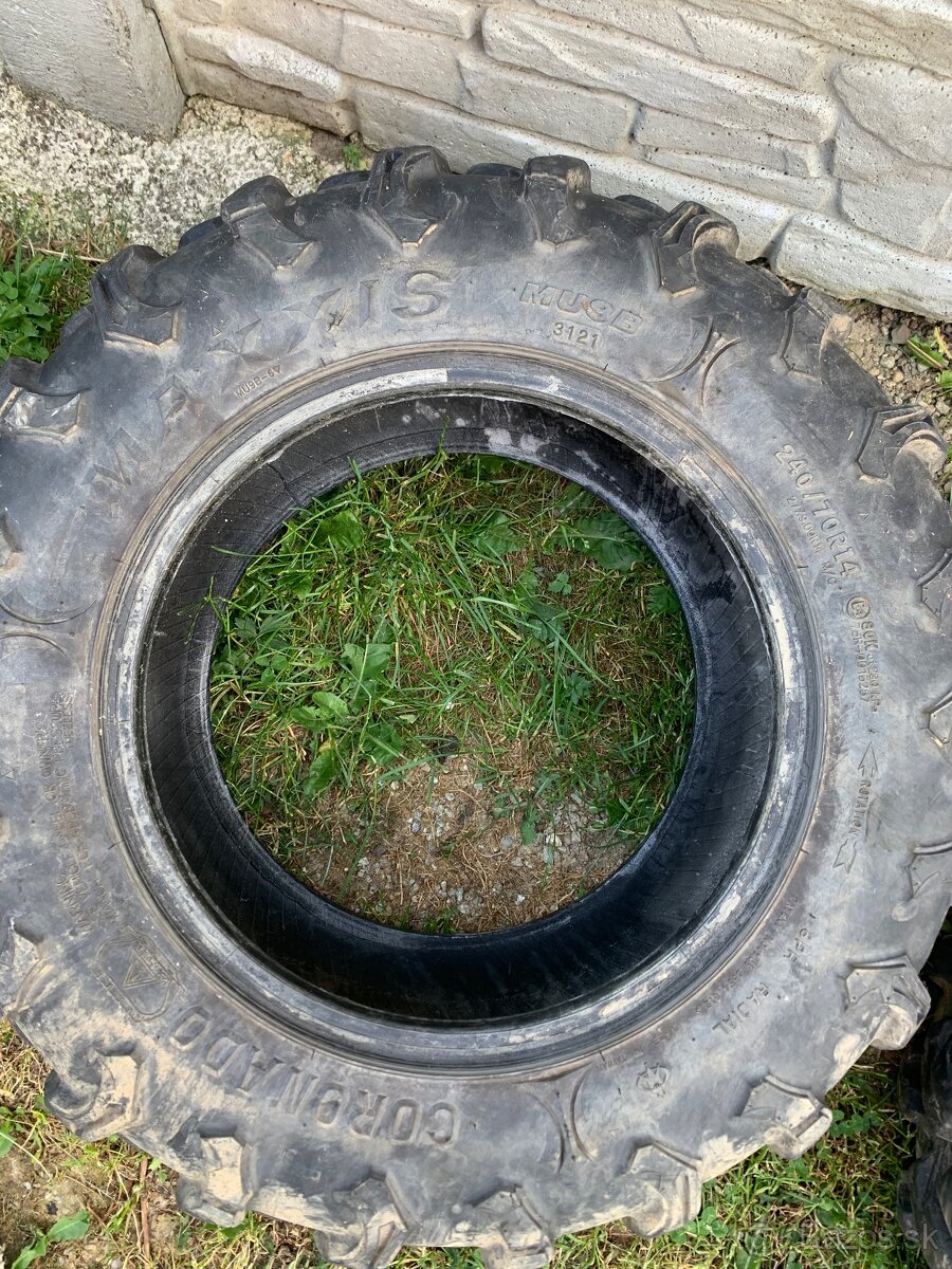 Pneumatiky na štvorkolku