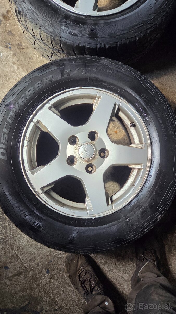 Elektrony, pneu Jeep Grand Cherokee wk/wh 245/65 R17