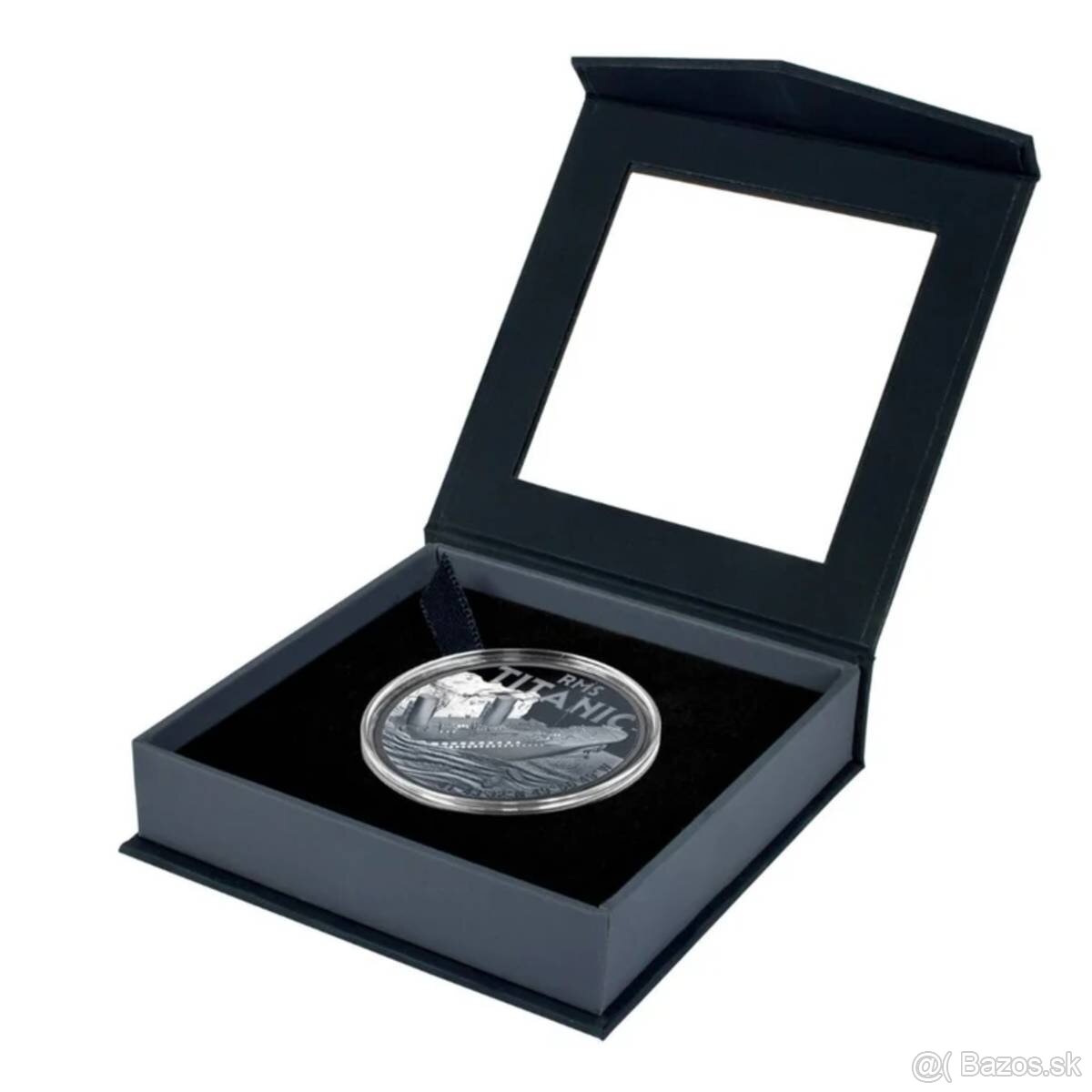 Luxusní stříbrná mince 1 oz Titanic Black Proof,2025 - 5