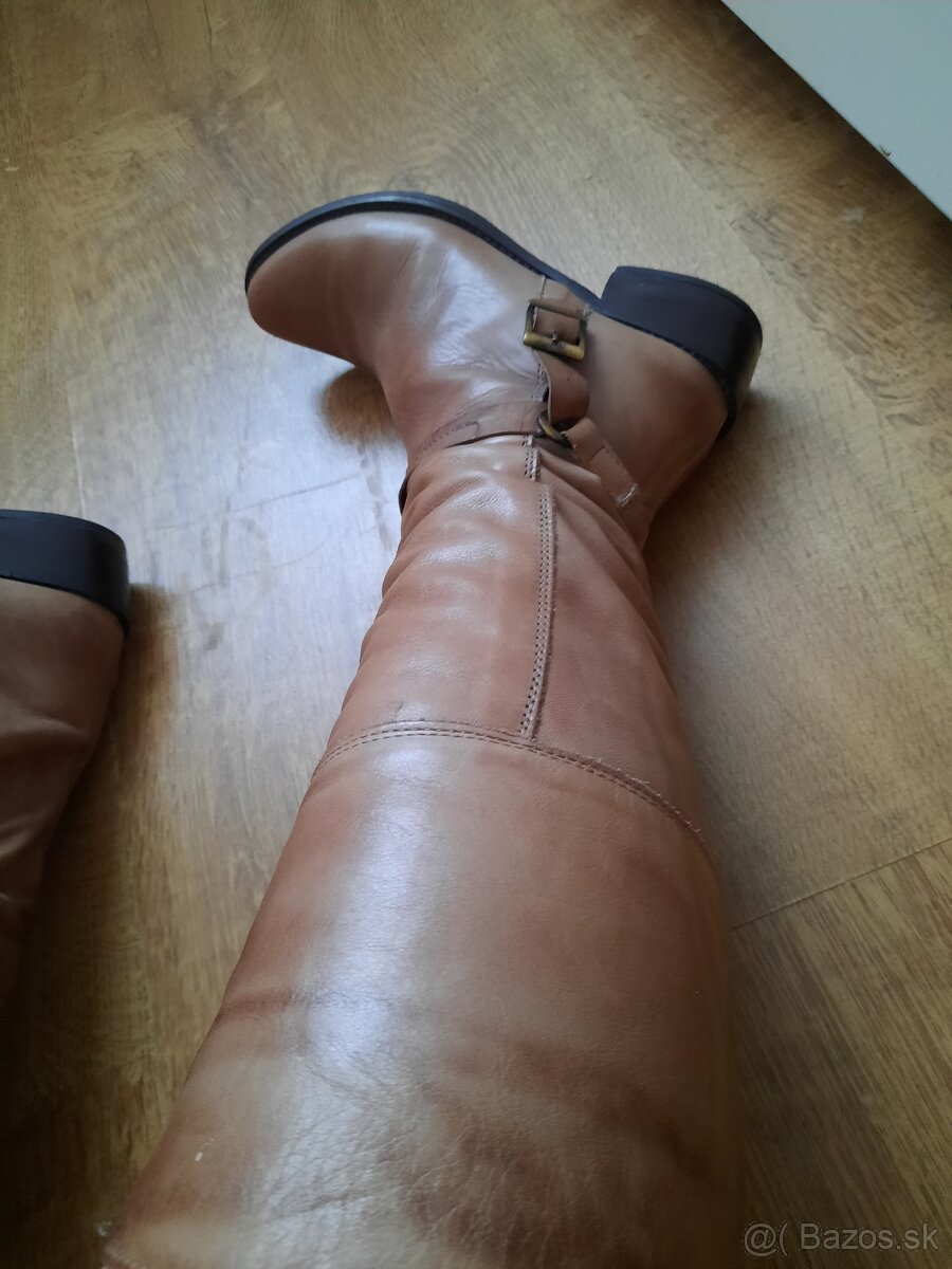 Kožené čižmy talianske - 5