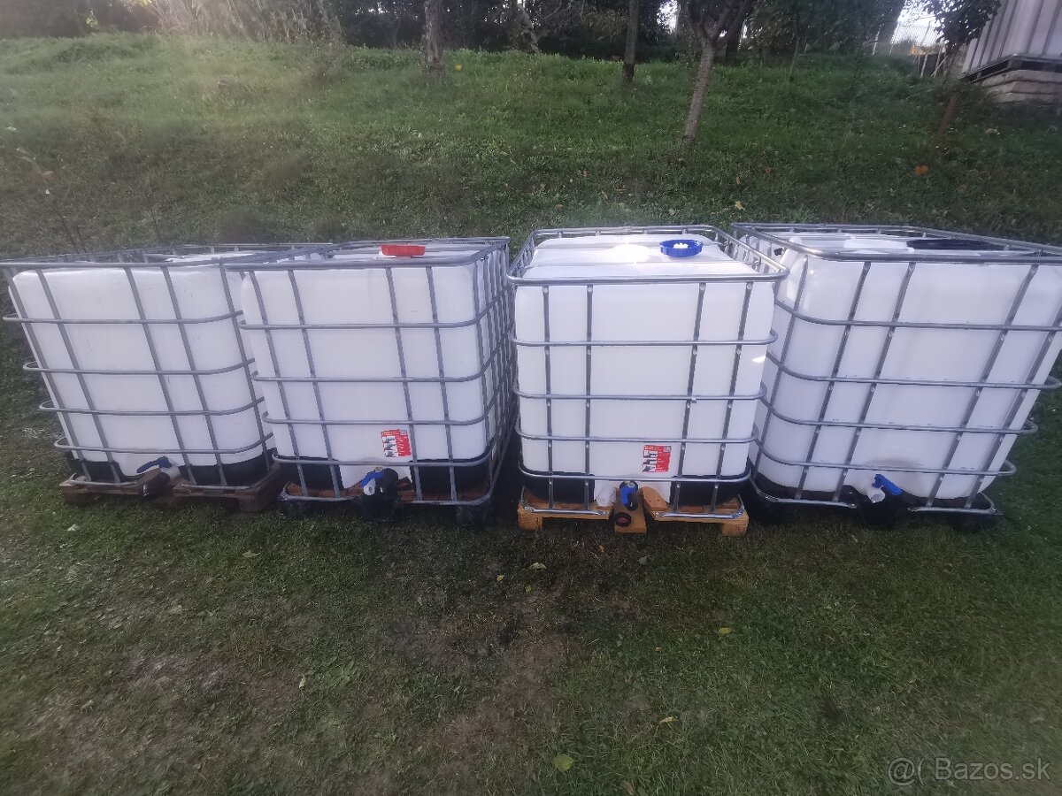 1000 litrova nádrž, ibc kontajner - 5