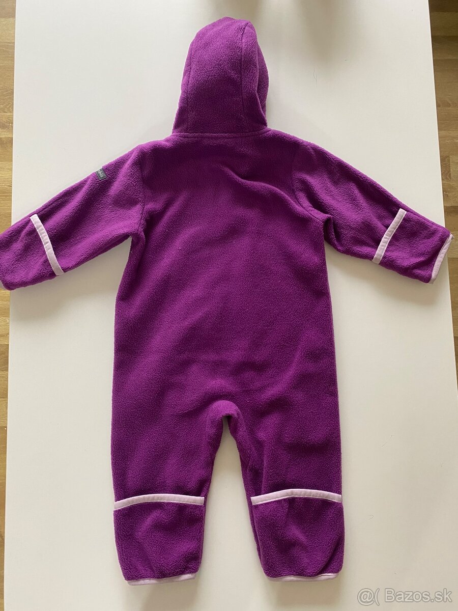 Detsky prechodny flisovy overal Columbia - 5