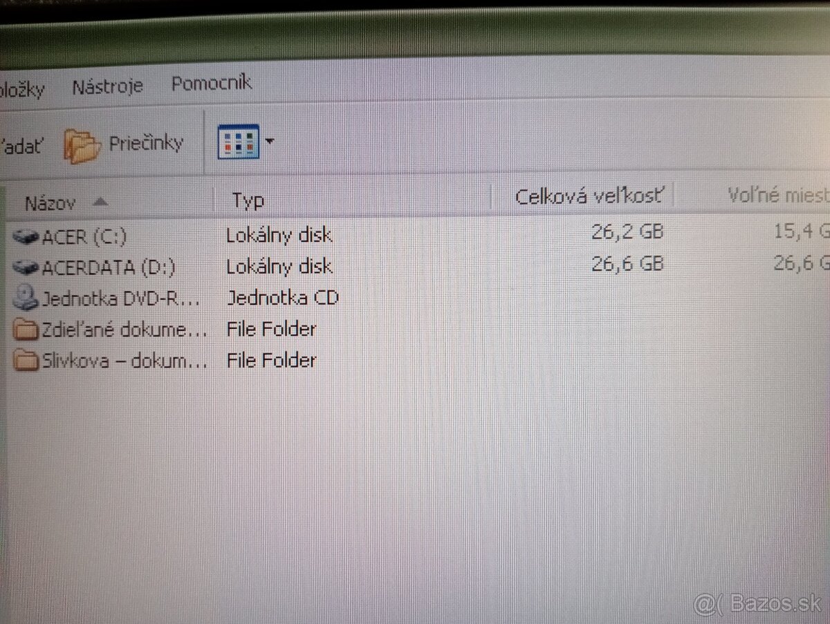 predám ACER TRAVELMATE 4061WLMI , WINDOWS XP - 5