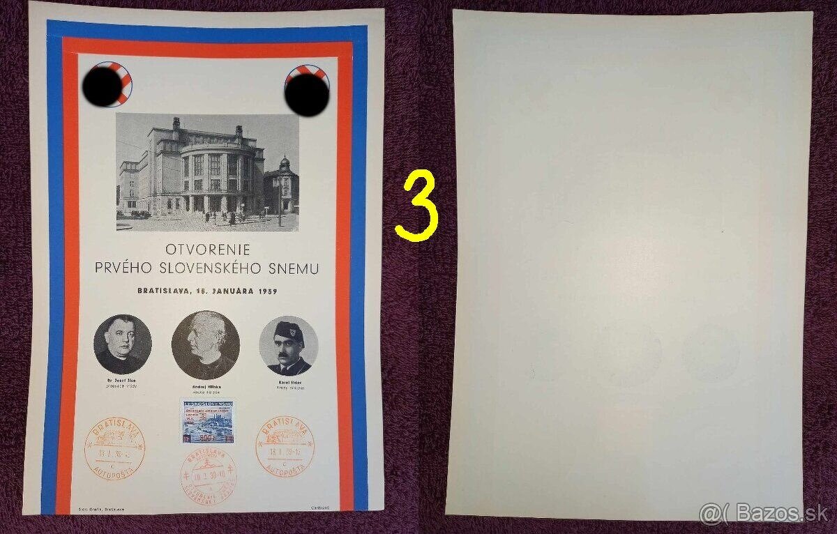 Slovensky snem - Slovensky Stat - ORNAMENT - Kostelnicek - 5