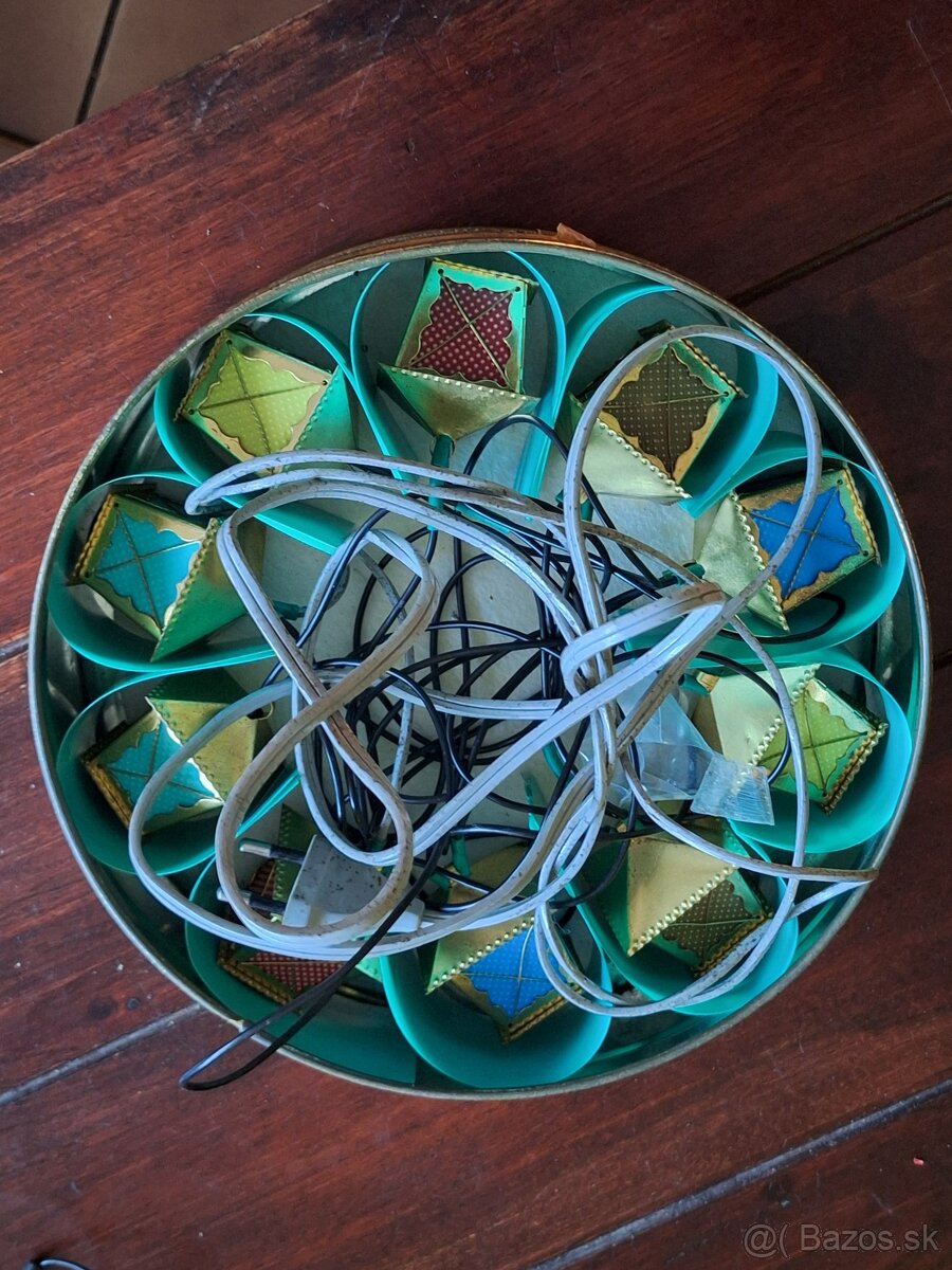 Staré vianočné svetlušky - 5