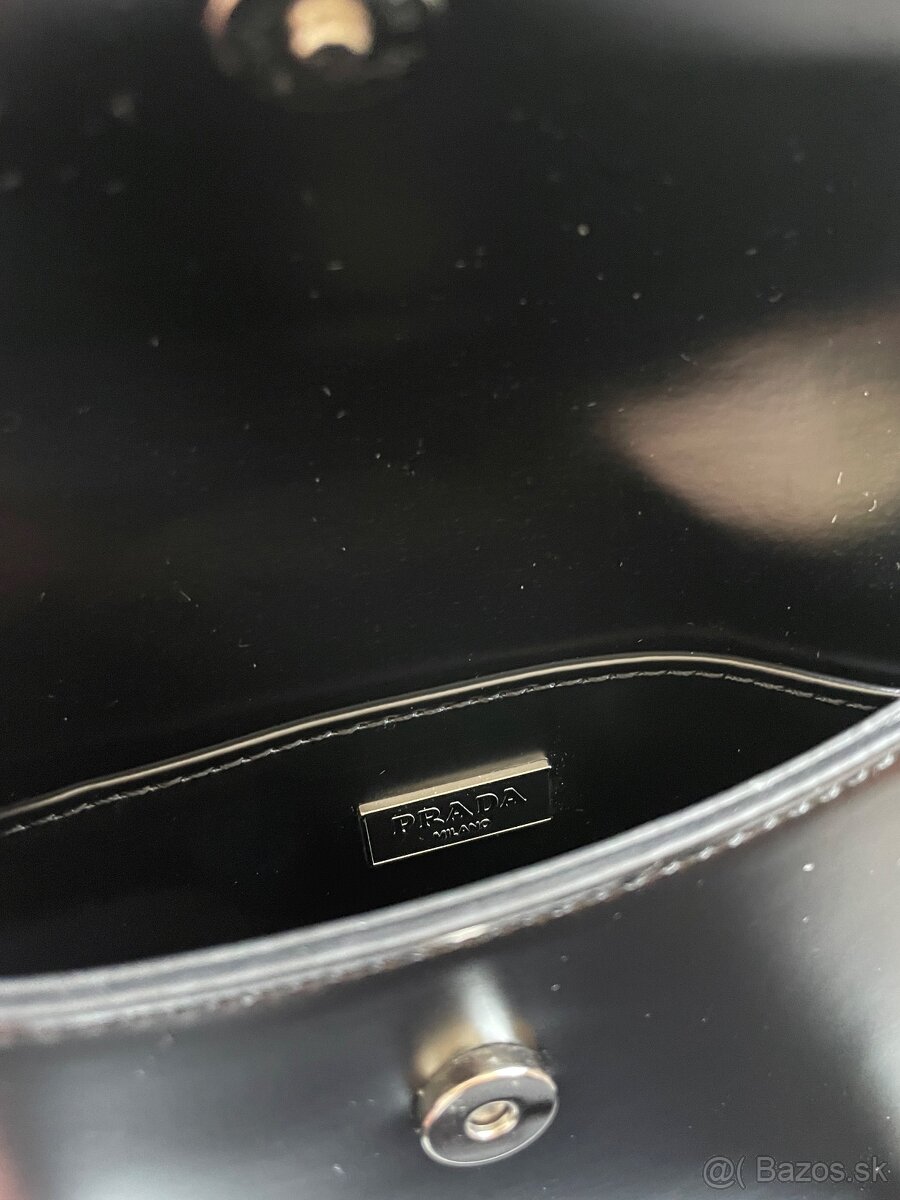 Prada milano čierna kabelka - 5
