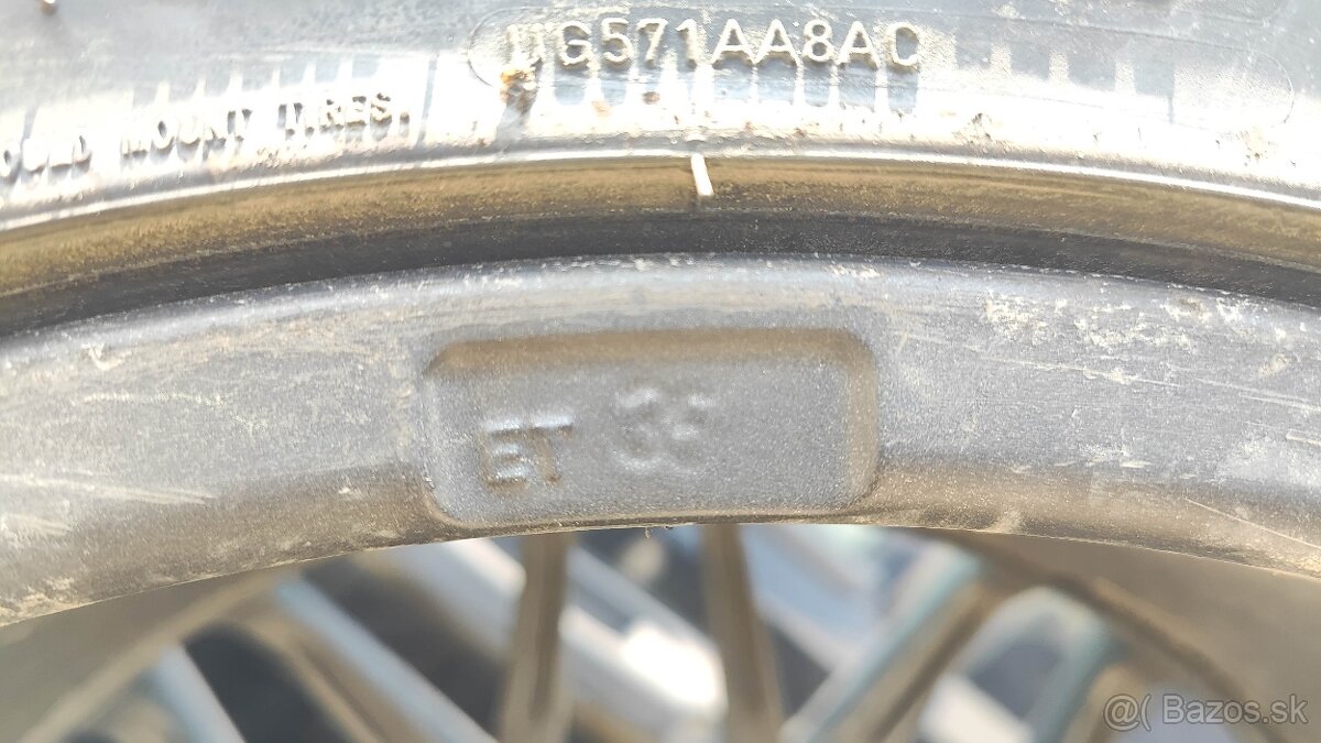 5x112 R19 Dezent alu+ zánovné letné pneumatiky 235/35 r19 - 5