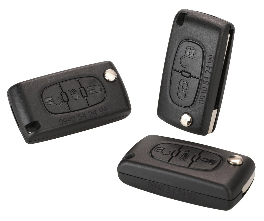 Peugeot & Citroen obal kľúča - 5