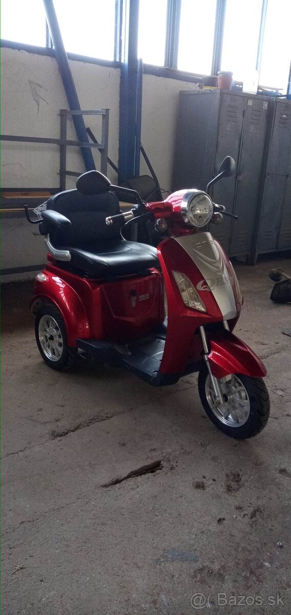 Elektrická trojkolka. - 5