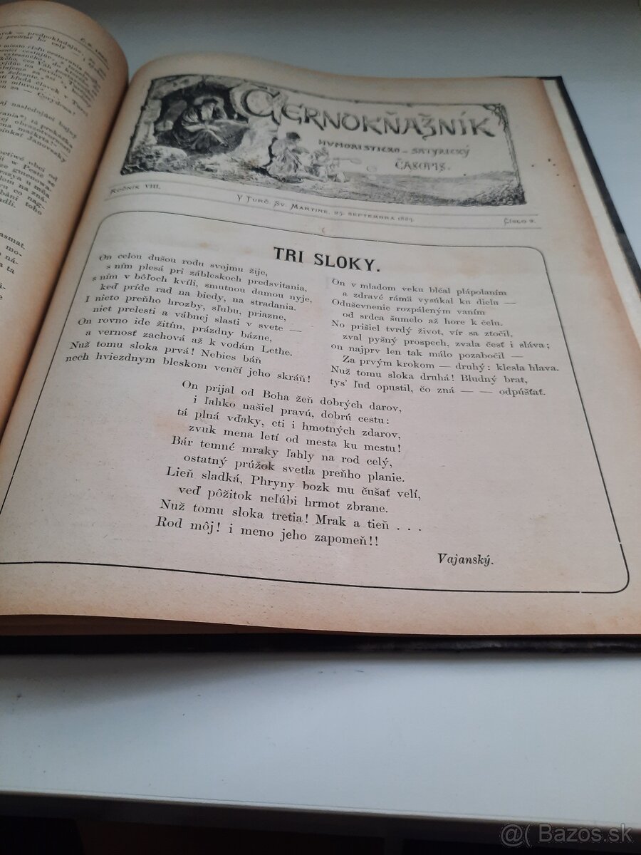 časopis Černokňažník (1883) - roč. 8 - 5