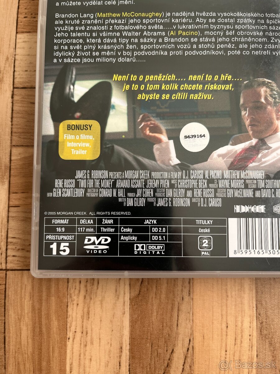 • Na predaj DVD film Maximální limit • - 5