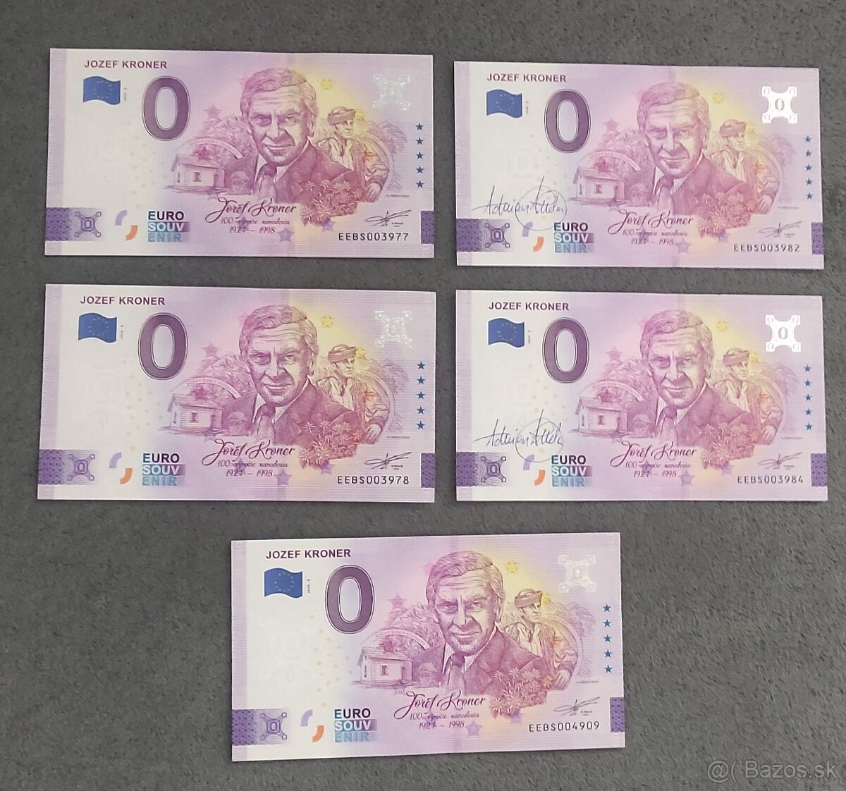 0 eur bankovky - 5