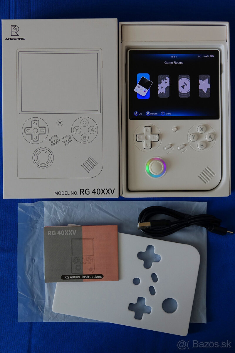 Konzola Anbernic RG40XX V nová - SONY PSP a PSX + hry - 5