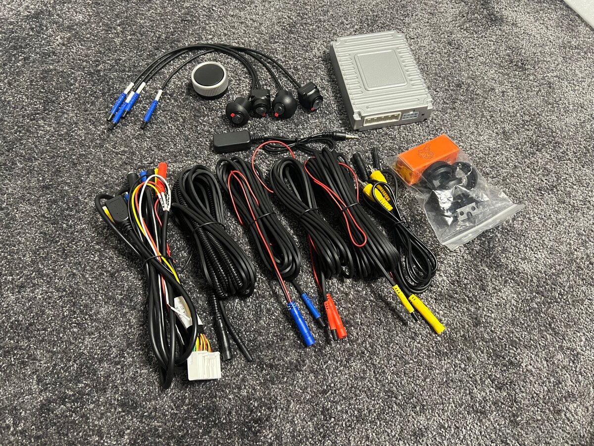 Panoramatický kamerový systém do auta - 360° s nahrávaním - 5