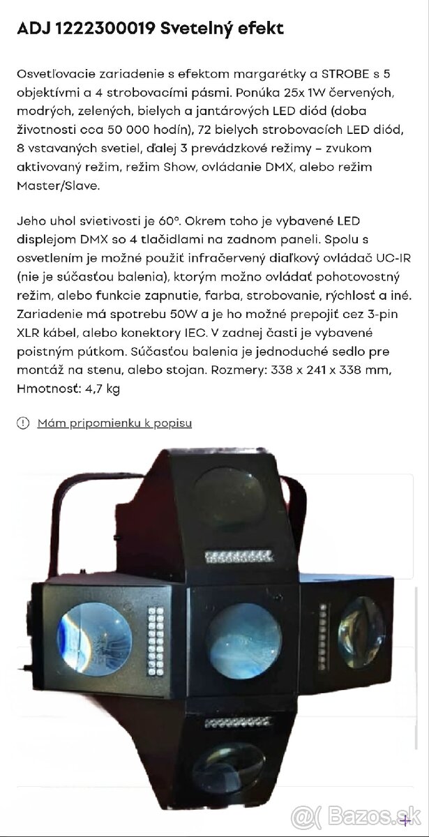 Disko efekt Monster Fun - 5