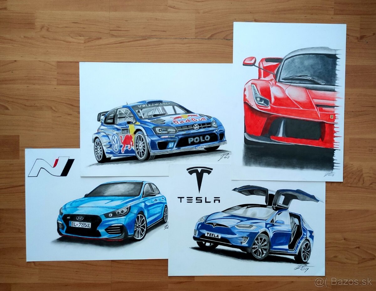 Chceš kresbu svojho auta? Napíš - 5