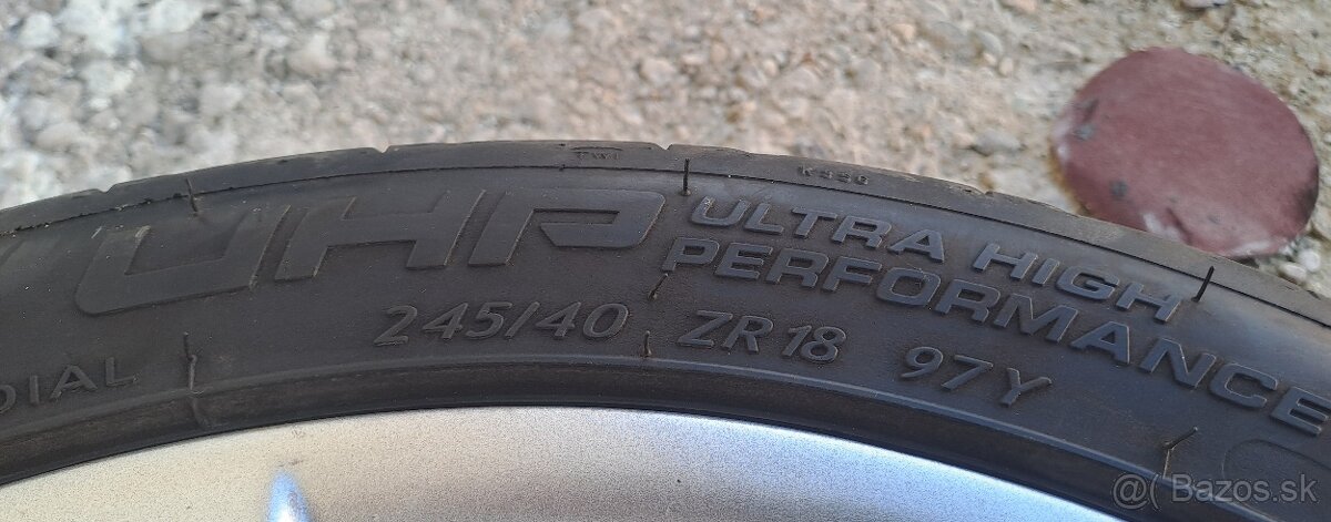 5x112 245/40 r18 letné pneu - 5