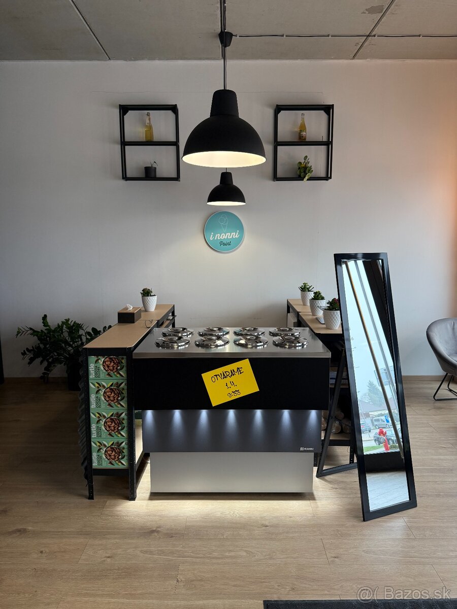 Zmrzlinová vitrína FRAMEC CARRA DARK - 5