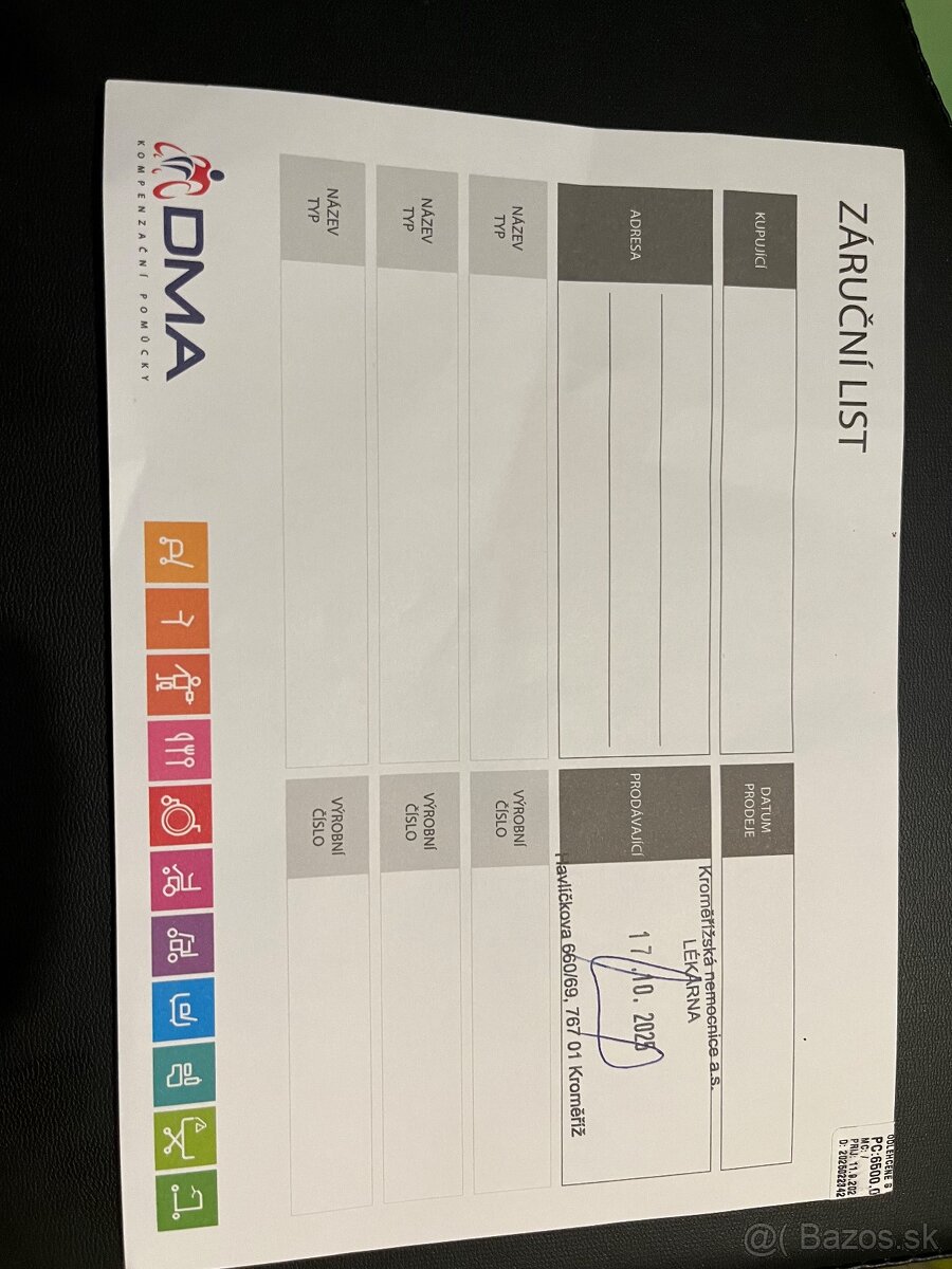 Chodítko s oponou doskou DMA 203 A - 5