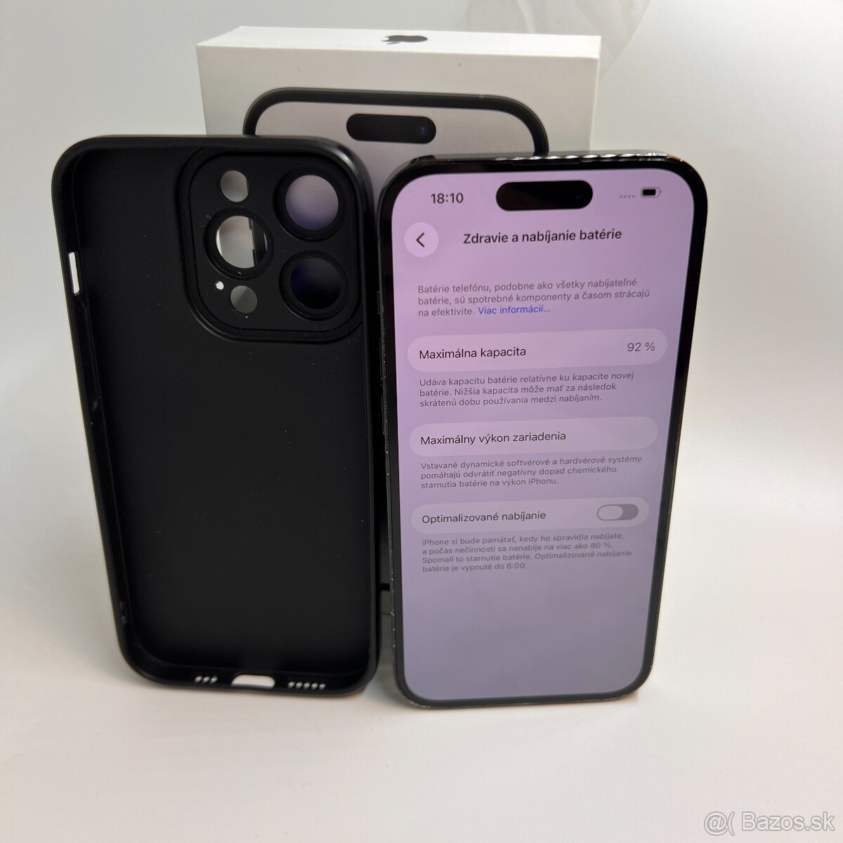 IPHONE 14 PRO SPACE BLACK 256GB ZÁRUKA - DOBRÝ STAV - 5