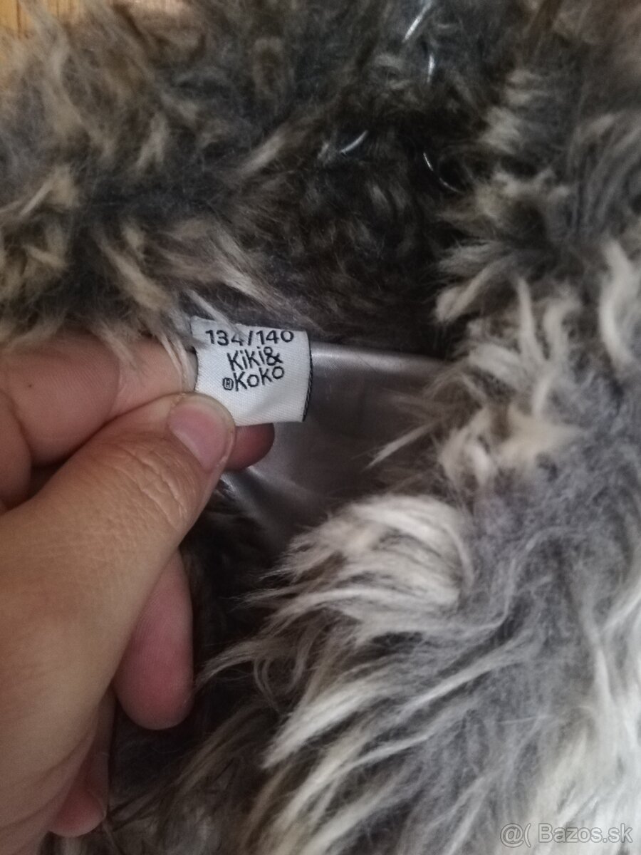 Chlpata vesta pre dievča - 5