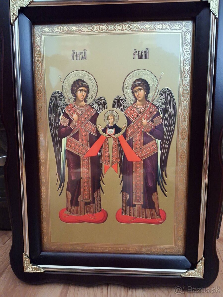 Ikona Archanjel Michael a Gabriel - 5