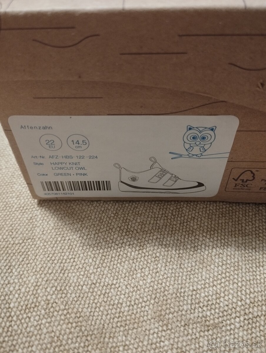 Detské tenisky Affenzahn 22 - 5