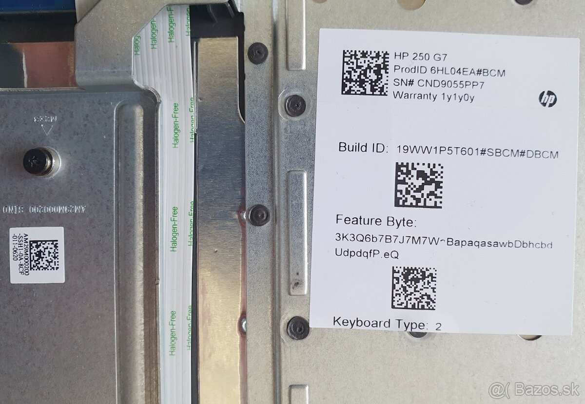 HP 250 G7 - náhradné diely - 5