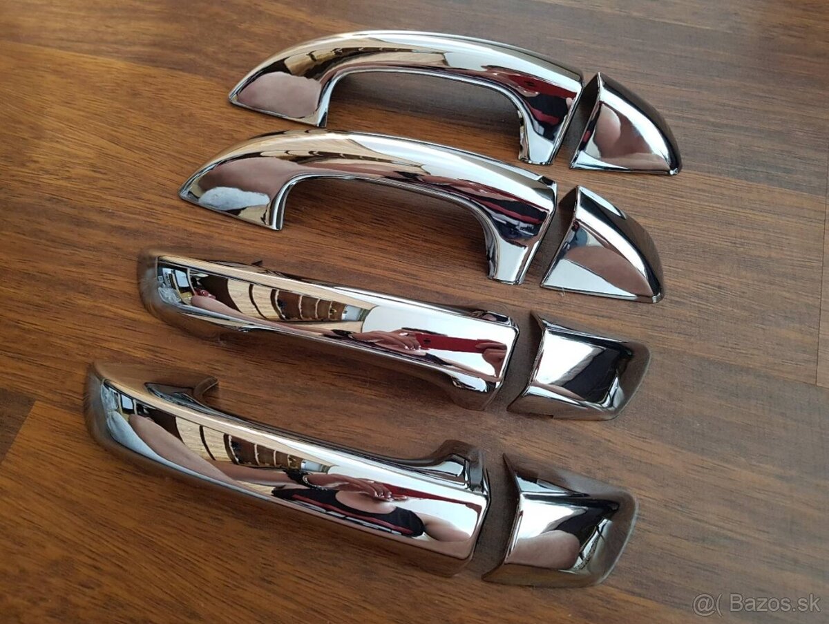 Chromové klučky krytky kluciek - 5