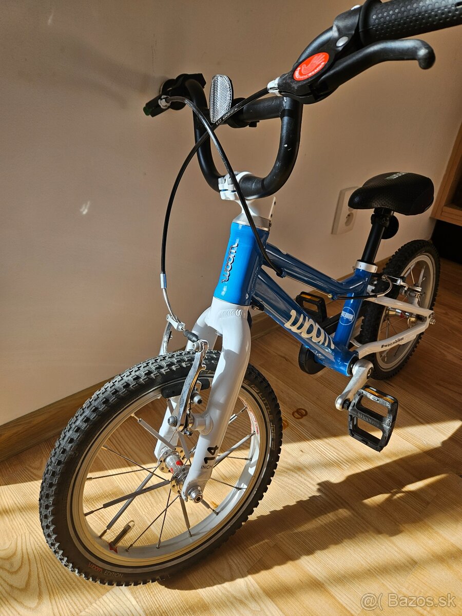Woom 2 detský bicykel modrý - 5