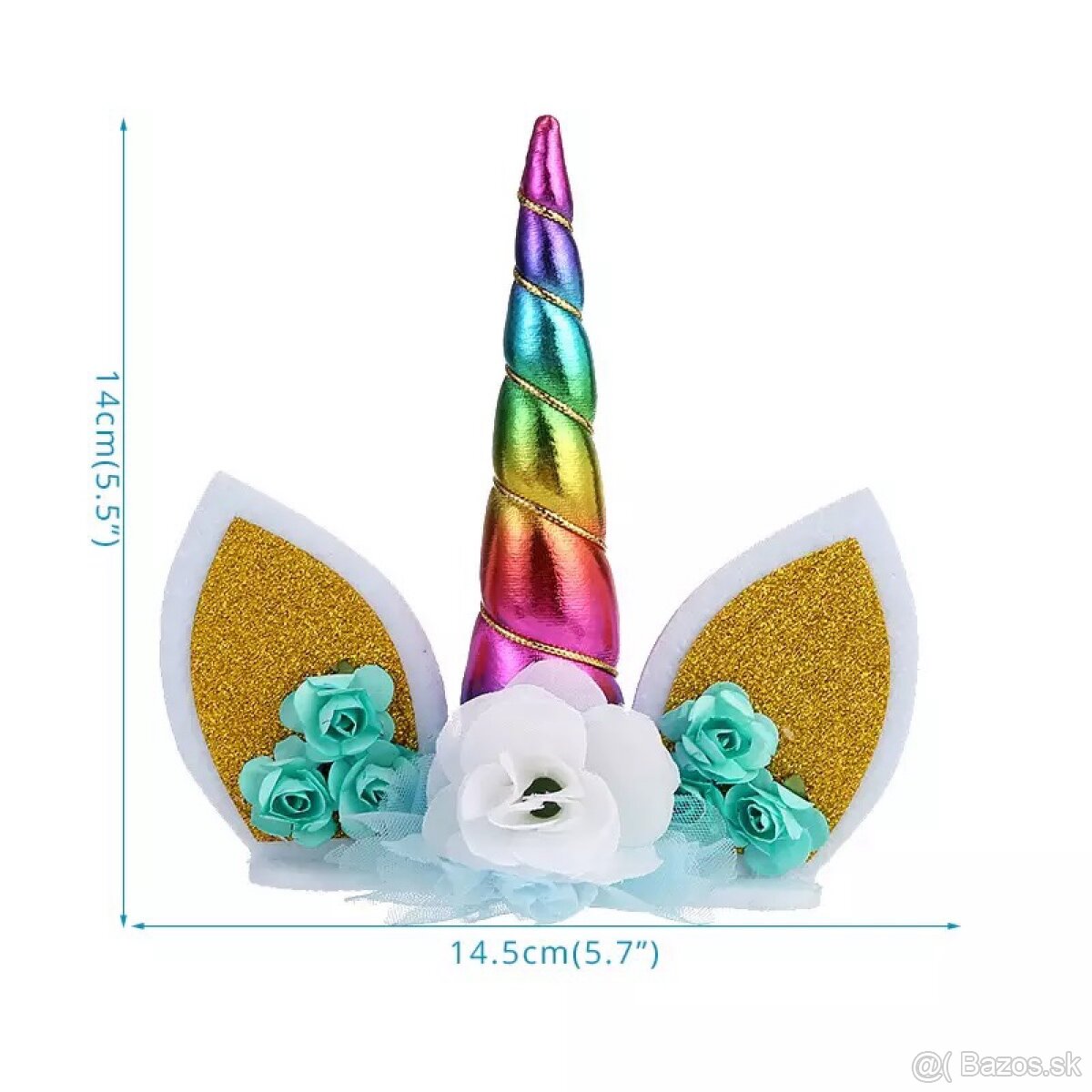 Ozdoby na tortu Jednorožec - rôzne sady - 5