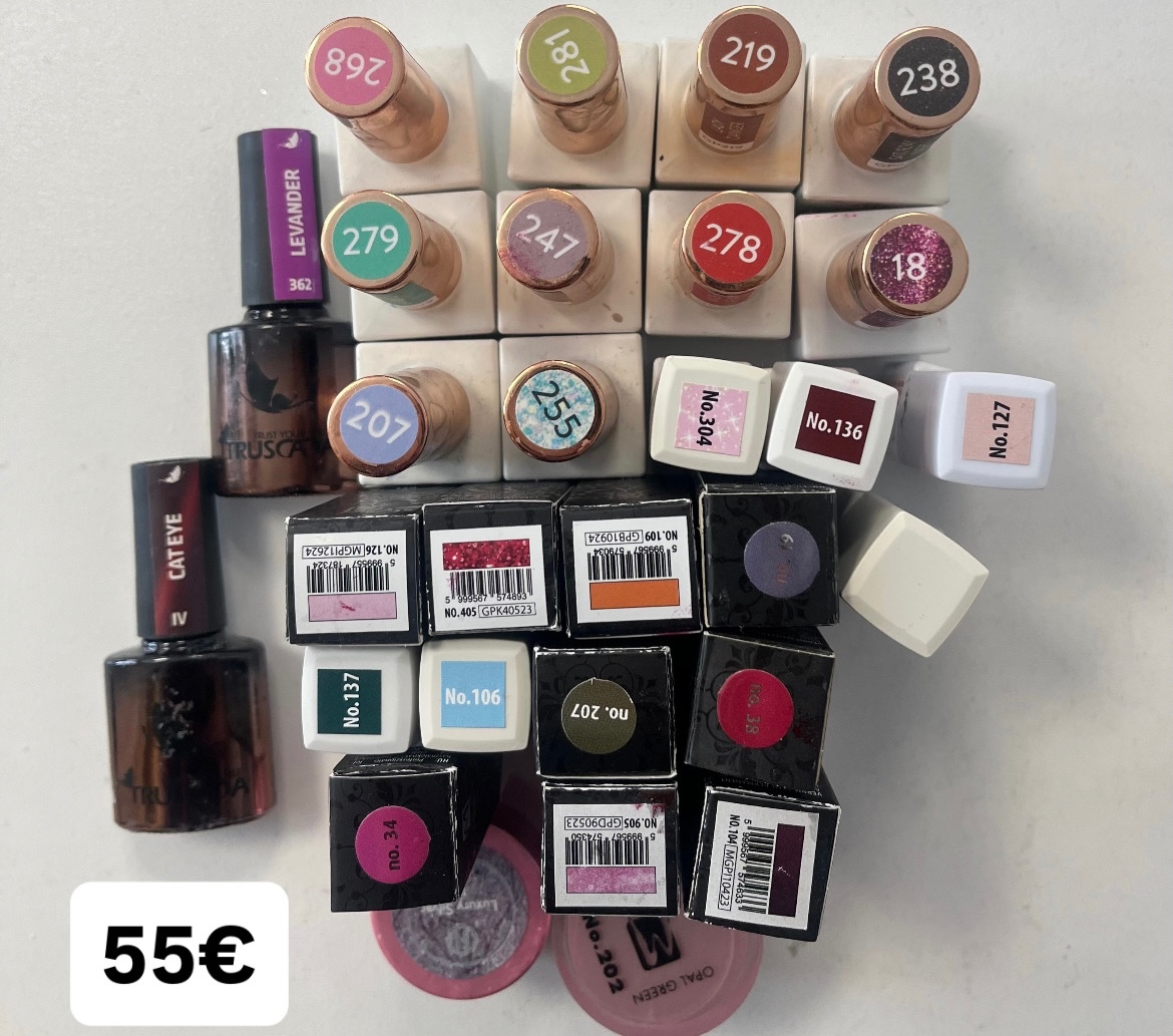 Manikersky stol + materiál na nechty - 5