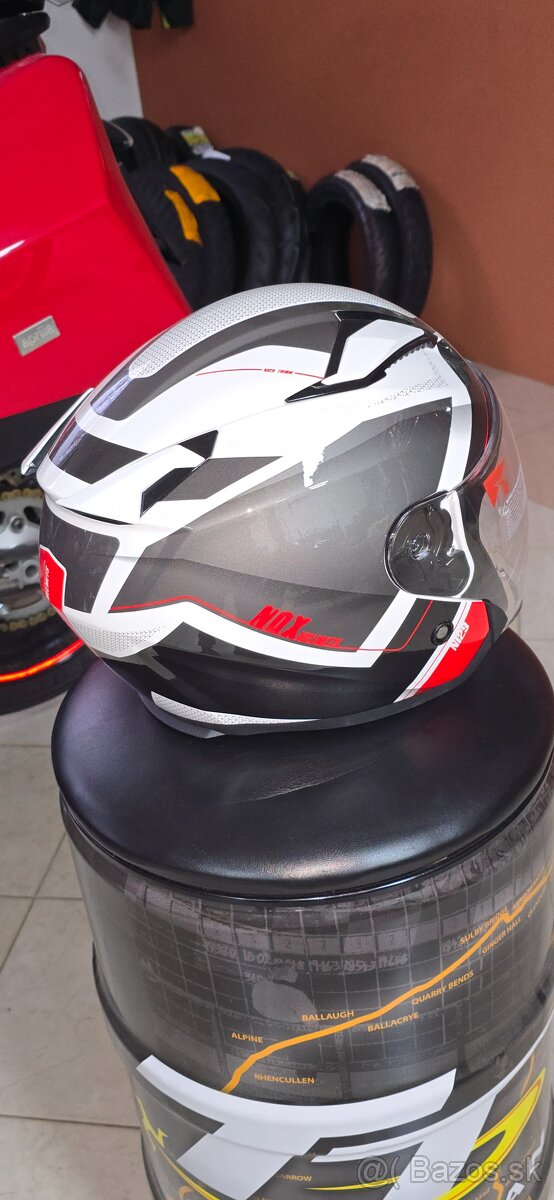 Moto prilby NOX N129 Triom. XXL - 5