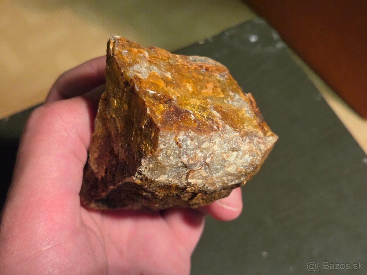 Uránový minerál #14 - UV aktívny (Zimná voda, SR) - 5