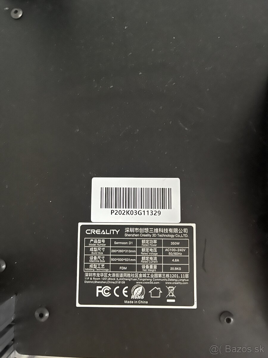 3D tlačiareň CREALITY Sermoon D1 - 5