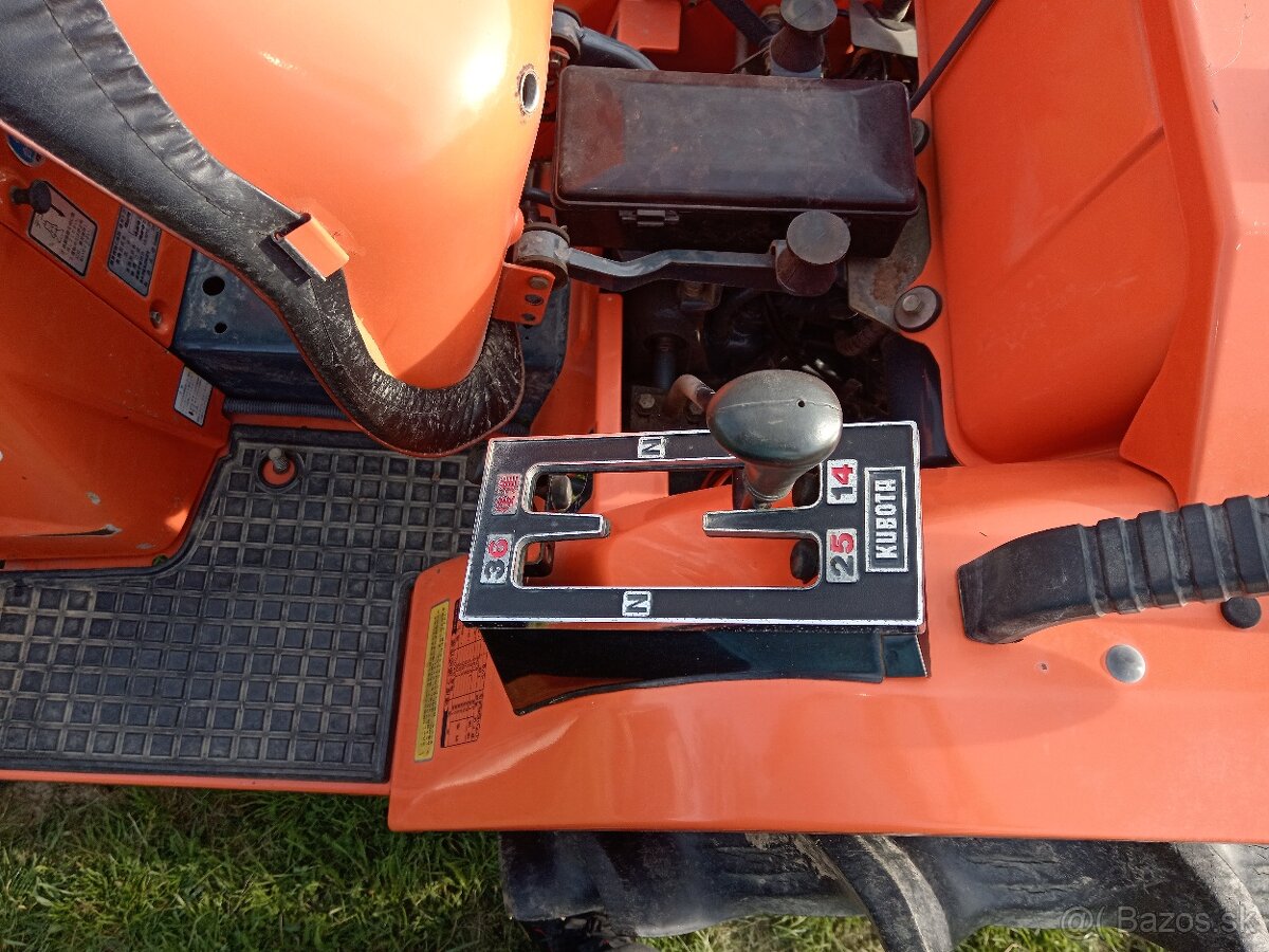 Malotraktor KUBOTA zB1-15 - 5