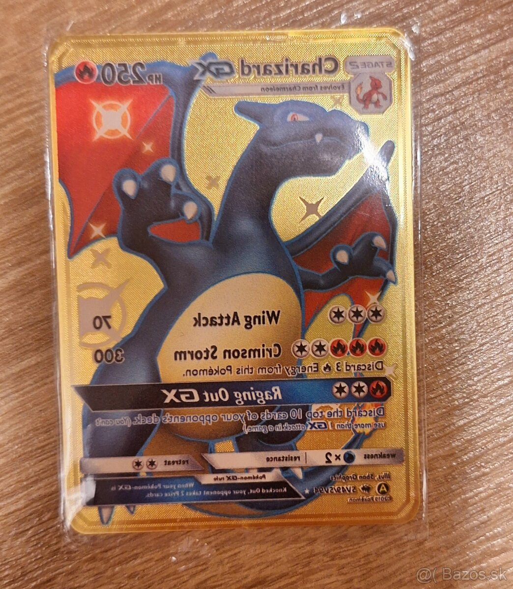 Kovové pokémon karty - 5