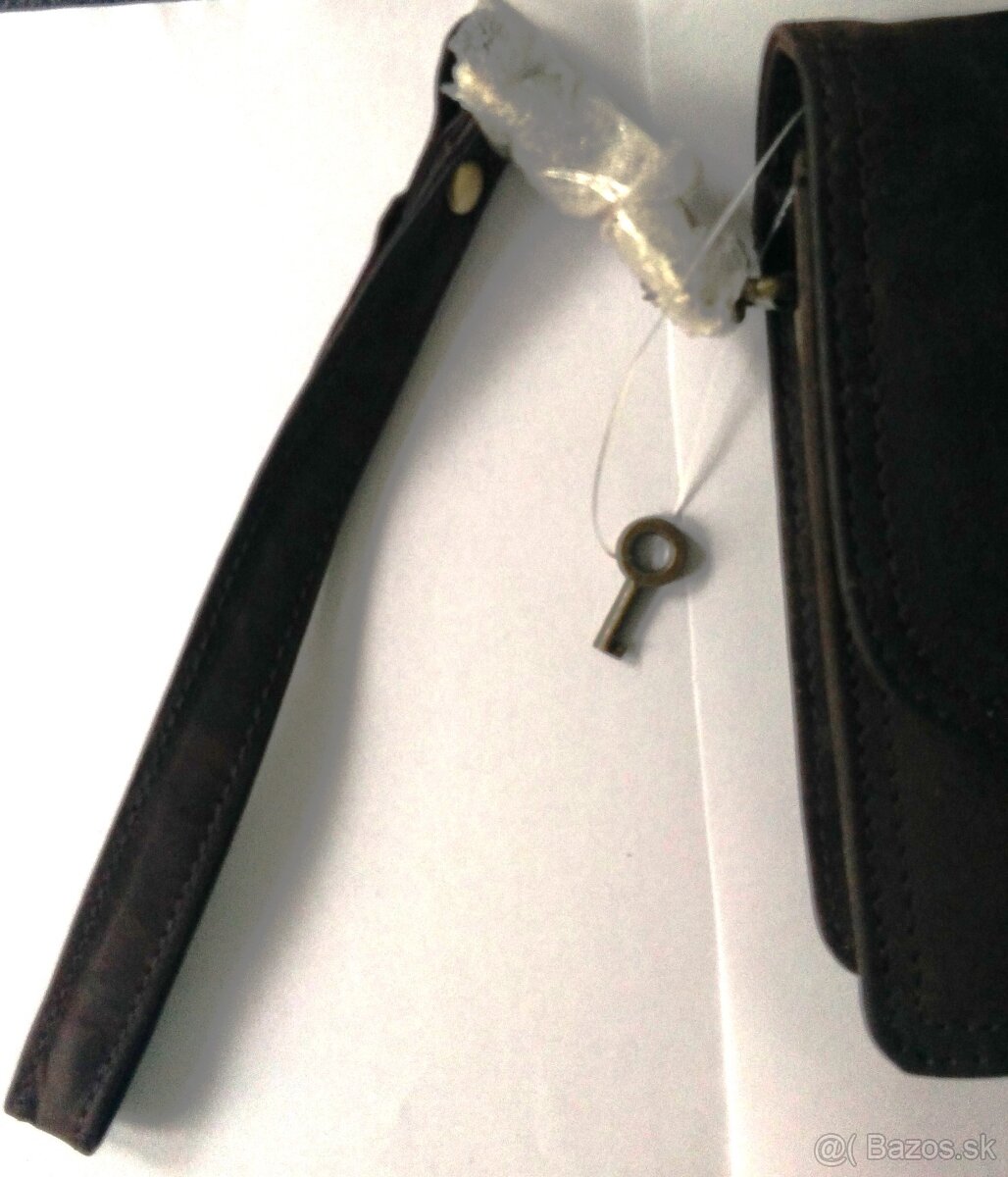 Taštička pánska, velúrová - predám. - 5
