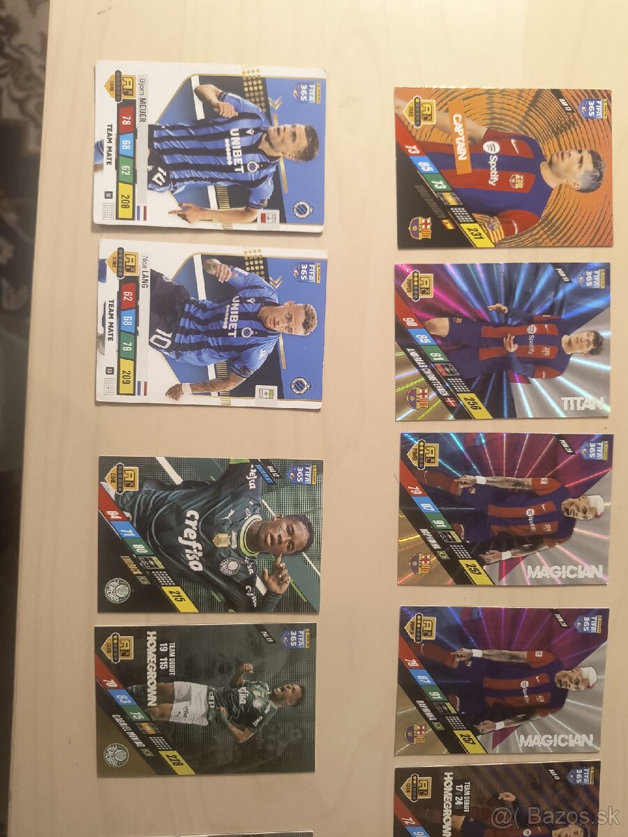 Predám zberateľské karty Panini. - 5