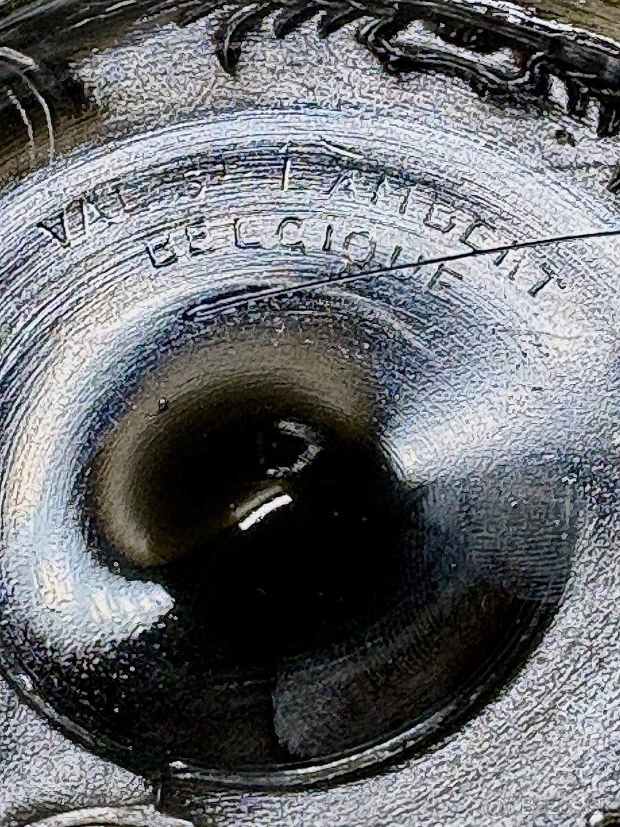 ART DECO svietnik Val Saint Lambert, TOP stav - 5